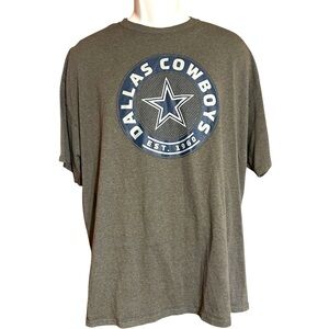 Dallas Cowboys NFL Gray Short Sleeve Tee